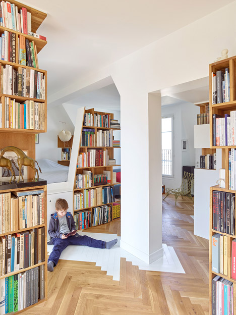 Arsenal Flat by h2o architectes