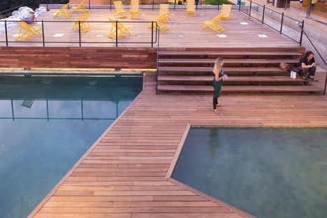 Bar-Pool-Gallery by BCMF Arquitetos + MACh