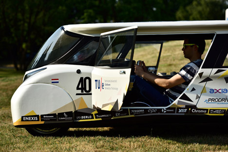 BvOF Stella Lux Solar Car Solar Team Eindhoven