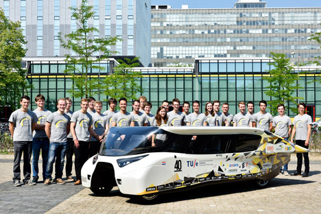 BvOF Stella Lux Solar Car Solar Team Eindhoven