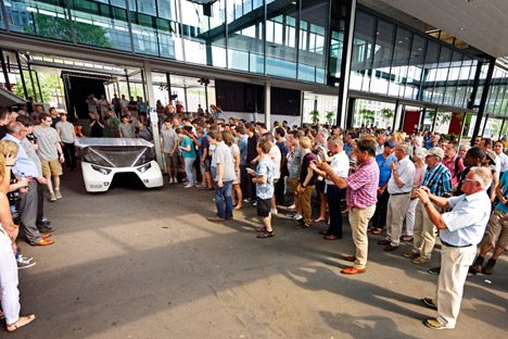 BvOF Stella Lux Solar Car Solar Team Eindhoven