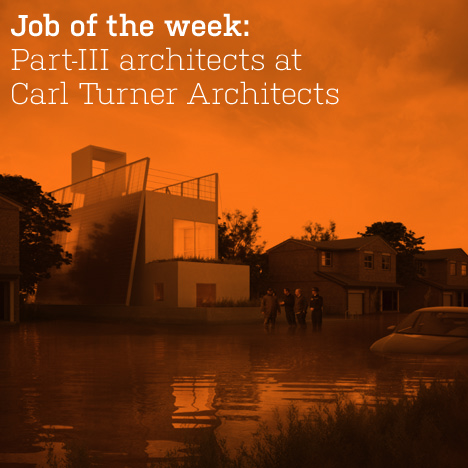 Job of the week: Part-III architects at Carl Turner Architects