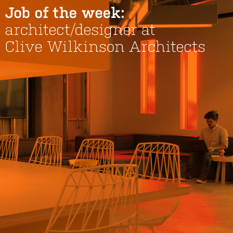 US job of the week: architect/designer at Clive Wilkinson Architects
