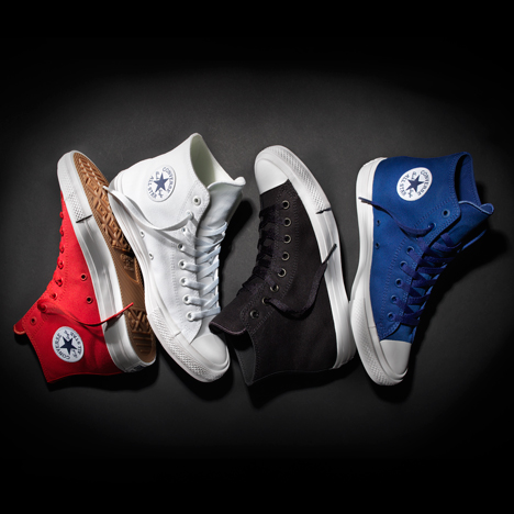Converse unveils first redesign of classic Chuck Taylor All Star sneakers since the 1930s