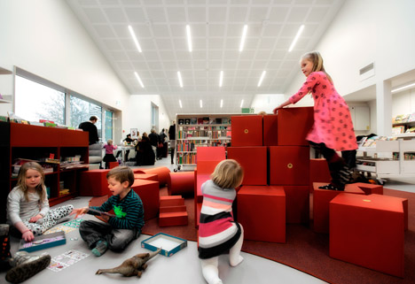Culture House and Library, Allerød by Primus Arkitekter