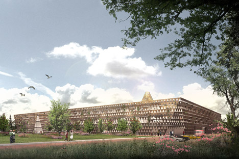 David Adjaye pediatric cancer centre in Gahanga Rwanda