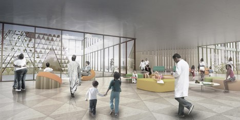 David Adjaye pediatric cancer centre in Gahanga Rwanda