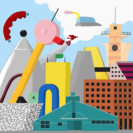 Postmodernism illustration by Daniel Frost