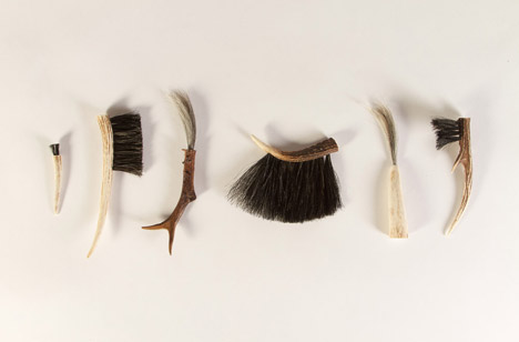 Ellie Birkhead brushes
