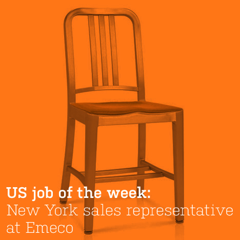 US job of the week: New York sales representative at Emeco