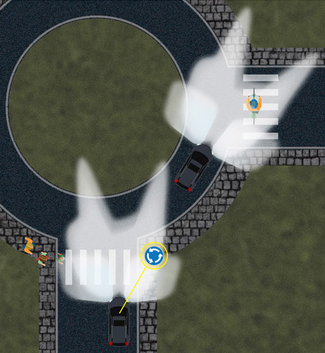 New Ford headlights threat detection can see roundabouts