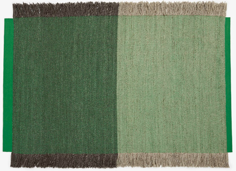 Fringe rug by Daniel Costa for Danskina