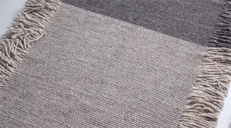 Fringe rug by Daniel Costa for Danskina