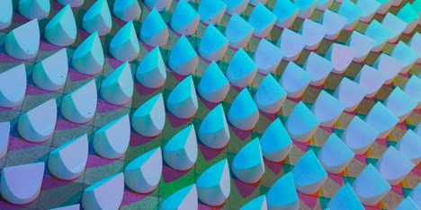 Dennis Parren creates colourful lighting installations for Saint-Etienne design biennial