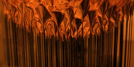 Heatherwick Studio's scale model of the London 2012 Olympic Cauldron