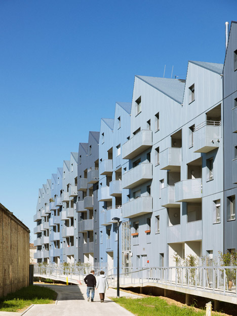 Housing at old Bordeaux submarine