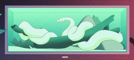 Hugo Moreno animated music video for Art Department track Walls
