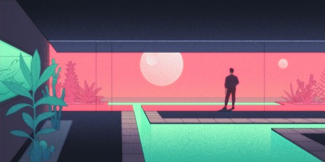 Hugo Moreno animated music video for Art Department track Walls