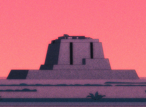 Hugo Moreno animated music video for Art Department track Walls