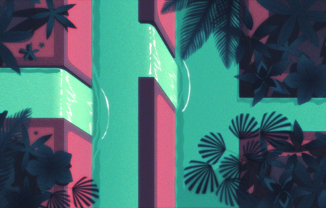 Hugo Moreno animated music video for Art Department track Walls