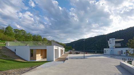 Leisure and services center by Link architectes