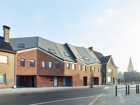 Low energy social housing by Ampe Trybou