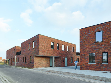 Low energy social housing by Ampe Trybou