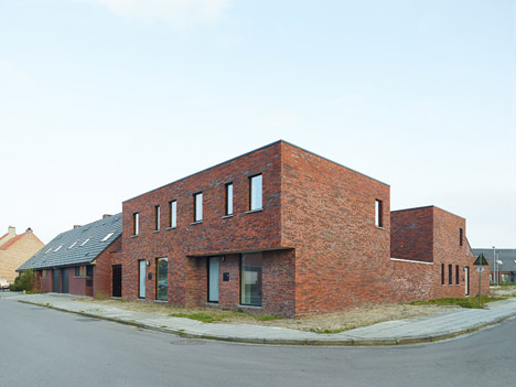 Low energy social housing by Ampe Trybou
