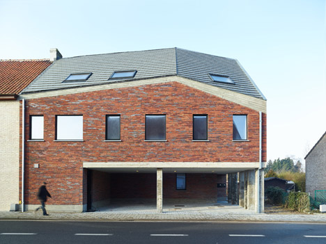Low energy social housing by Ampe Trybou