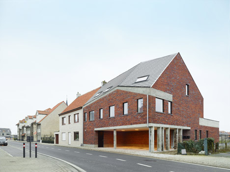 Low energy social housing by Ampe Trybou