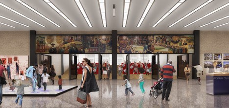 Mecanoo redesign of Mies van der Rohe's Martin Luther King Library