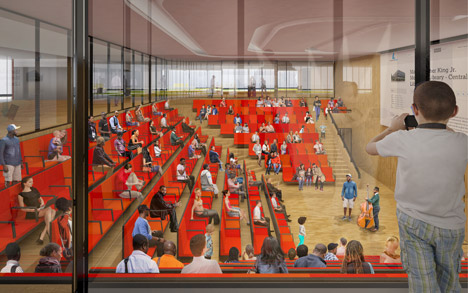 Mecanoo redesign of Mies van der Rohe's Martin Luther King Library