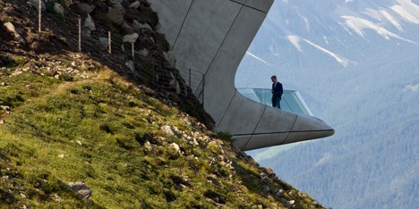 Messner Mountain Museum Corones by Zaha Hadid Architects