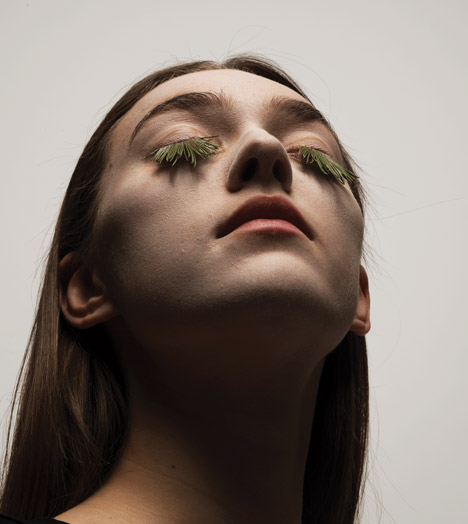 Natural eyelashes by Mary Graham