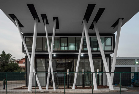 Nestle Waters Beirut Headquarters by Bernard Mallat architects