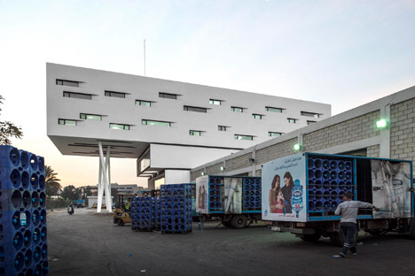 Nestle Waters Beirut Headquarters by Bernard Mallat architects