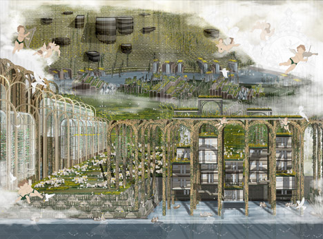Oasis of Peace graduate project at the Bartlett by Lauren Fresle