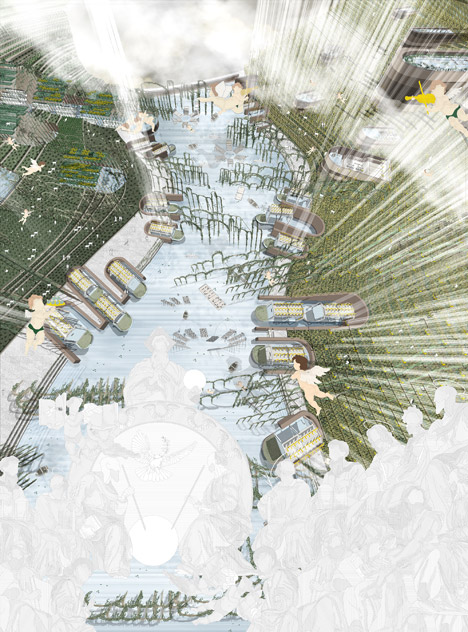 Oasis of Peace graduate project at the Bartlett by Lauren Fresle