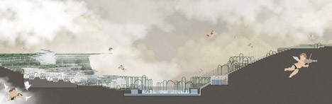 Oasis of Peace graduate project at the Bartlett by Lauren Fresle