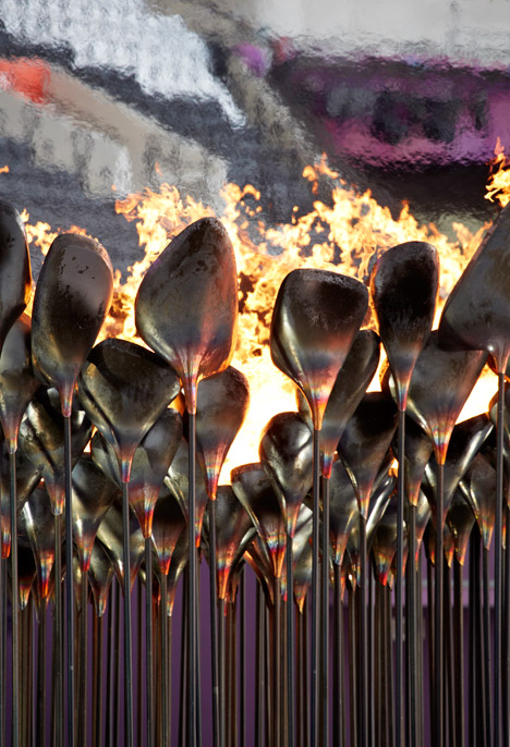 Olympic Cauldraon – photograph by Edmund Sumner