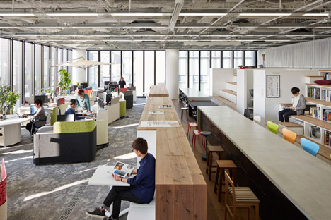 Osaka office by Nikken Space Design