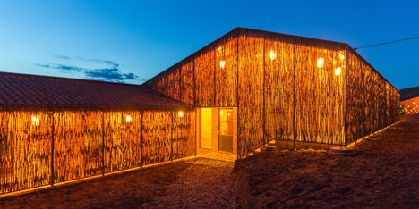 Sharon Davis’ housing for Rwandan healthcare workers is wrapped in eucalyptus screens