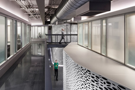 Pratt Institute new film and video building interior by WASA Studio