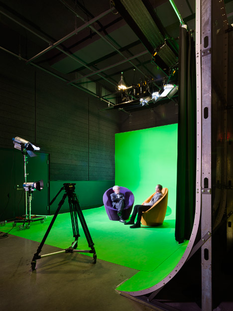 Pratt Institute new film and video building interior by WASA Studio