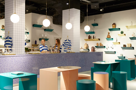 Project Ocean exhibition and Water Bar at Selfridges