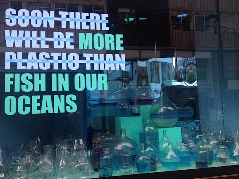 Project Ocean exhibition and Water Bar at Selfridges