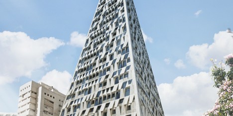 Pyramid Tower by Daniel Libeskind