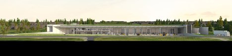 Musée du Louvre conservation facility by Rogers Stirk Harbour + Partners