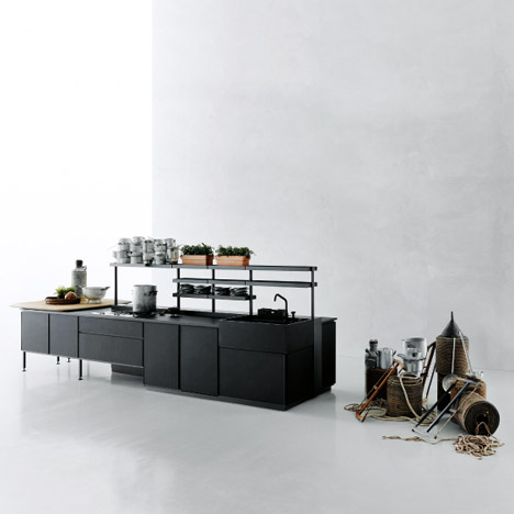 Salina's Kitchen by Patricia Urquiola for Boffi