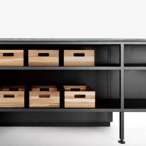 Salina's Kitchen by Patricia Urquiola for Boffi
